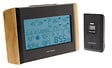 ZENITECH - Station météo effet bois avec capteur sans fil (IP44) - Zenitech - vignette