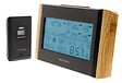 ZENITECH - Station météo effet bois avec capteur sans fil (IP44) - Zenitech - vignette
