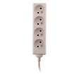 ZENITECH - Bloc multiprise 4 prises 2P+T 16A blanc - Zenitech - vignette