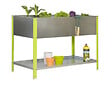 SIMON RACK - SimonRack - Jardinière galva/vert 200L avec étagère - UrbanGarden Top 850x1200x600 Galva Simon Rack - vignette