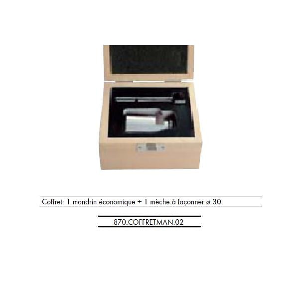 LEMAN - Coffret Tournage / Mandrin Extensible+ Meche à Façonner D.35 Leman - large
