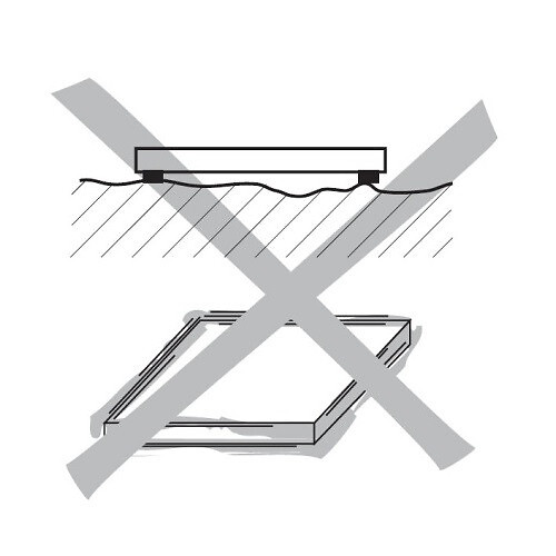 KERN SOHN - Kern - Plate-forme KFP-V20, portée max 60 kg lecture 2 g surface de pesée 500x400x137 mm - KFP 60V20LM Kern sohn - large
