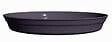 POETIC - Soucoupe FLOROSTA diam. 21cm gris anthracite pr pot ROMEO diam. 30cm - vignette