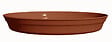 POETIC - Soucoupe FLOROSTA diam 12cm pr pot ROMEO diam 17cm terre cuite - vignette