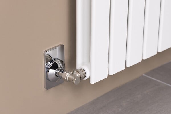 NOYON & THIEBAULT - Kit Raccordement Radiateur Robinet Manuel Equerre + Coude de Réglage + Purgeur + Robinet de Vidange 15x21 (1/2) NOYON & THIEBAULT - large