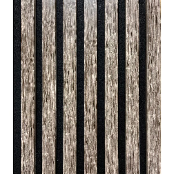 UT BOIS - Panneau décoratif - Chêne gris - Lot 2 - 260x30x1,7cm - large