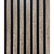 UT BOIS - Panneau décoratif - Chêne gris - Lot 2 - 260x30x1,7cm - vignette