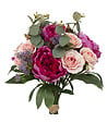 ATMOSPHERA - Bouquet composé Fleurs artificielles D. 30 x H. 53 cm - vignette