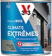 V33 PEINTURE - Peinture bois climats extrêmes vert olivier satin 0.5 litre - vignette