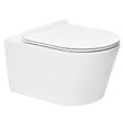 GEBERIT - Geberit Pack Autoportant Bâti-support Duofix + WC sans bride SAT Brevis + Abattant ultra-fin, softclose + Plaque blanche - vignette