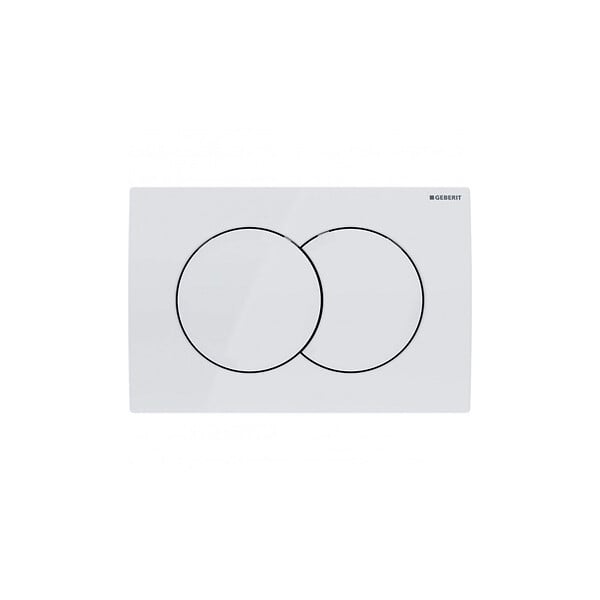 GEBERIT - Geberit Pack Autoportant Bâti-support Duofix + WC sans bride SAT Brevis + Abattant ultra-fin, softclose + Plaque blanche - large