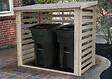 TIMBELA - TIMBELA M202 - Abri à bûches - H199 x L146 x l232 cm / 2.63 m2 - vignette
