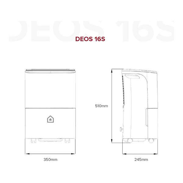 ARISTON - Ariston DEOS Déshumidificateur silencieux et intuitif avec WIFI intégré, Blanc (3381352) - large