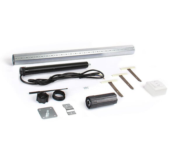 AVOSDIM - Kit axe motorisé pour volet filaire court Avosdim ø40mm - 10nm - 1,5m - large