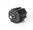 AVOSDIM - Embout de tube octogonal ø 40mm avec pivot intégré - vignette