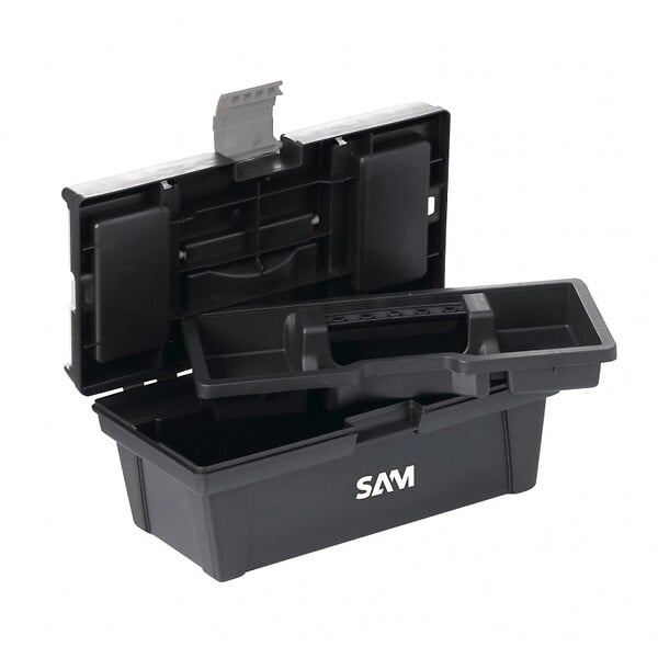 SAM OUTILLAGE - Lot de 3 caisses à outils PVC Sam Outillage CAO - large