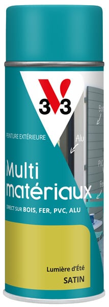 V33 PEINTURE - Peinture multi-materiaux DP Satin Lumière Aerosol 400ml - large