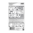 3M - Lot de 8 languettes de fixation pour tableaux petit modèle Noir - vignette