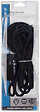 TIBELEC - Monture métal noire E27 60W maxi et fil tissu noir TIBELEC - vignette