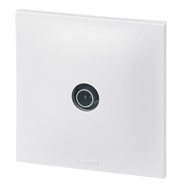LEGRAND - Prise TV simple Neptune - blanc - large