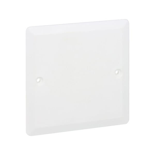 LEGRAND - Couvercle pour boîte à encastrer Batibox maçonnerie 80x80mm sans vis - large