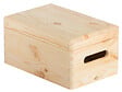 ASTIGARRAGA KIT LINE - Boîte de rangement en pin massif avec couvercle 14x30x20cm - vignette