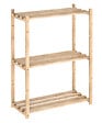 ASTIGARRAGA KIT LINE - Etagères Natura avec 3 tablettes - Bois - 92.2x30x65cm - vignette