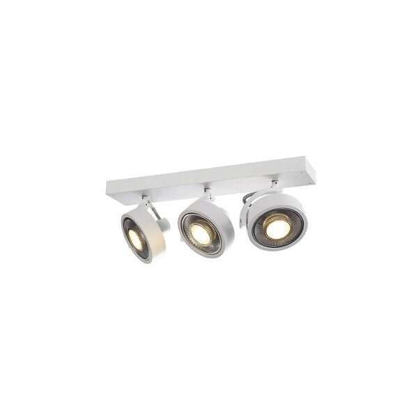 SLV - Applique et plafonnier KALU 3 lampes -  QPAR111 - 225W - Rond - Blanc mat - large
