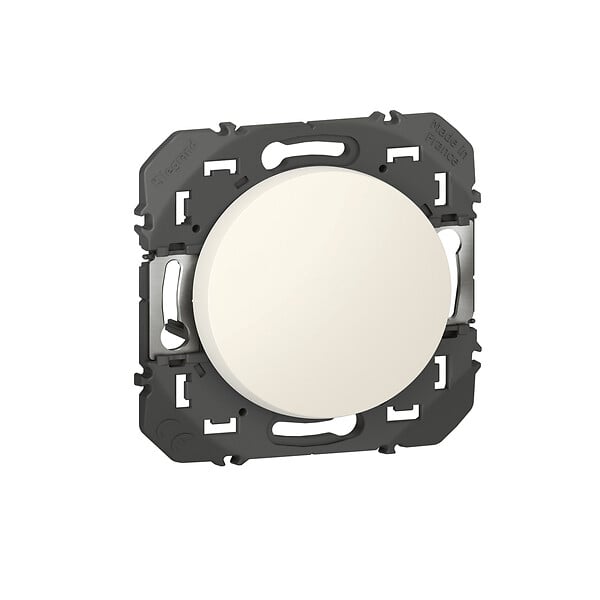 LEGRAND - Poussoir simple dooxie 6A 250V finition blanc - sachet - large