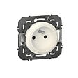 LEGRAND - Prise de courant easyréno 2P+T faible profondeur dooxie 16A blanc - vignette