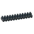 LEGRAND - Borne de raccordement Nylbloc - Noir - 12 plots de 6mm2 - 41A - vignette
