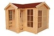 TIMBELA - TIMBELA M520 Maison en bois pour enfants - 241x187xH151cm / 2.63 m2 - vignette