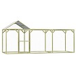 VIDAXL - vidaXL Poulailler 4,5x1,5x2 m Pinède imprégnée - vignette