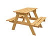 TIMBELA - TIMBELA M012-1 Table Enfant en bois  81x60xH50 cm - vignette