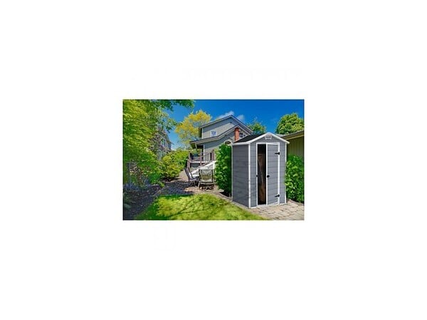 CHALET & JARDIN - Abri Jardin Resine - Premium 43 - Gris - large