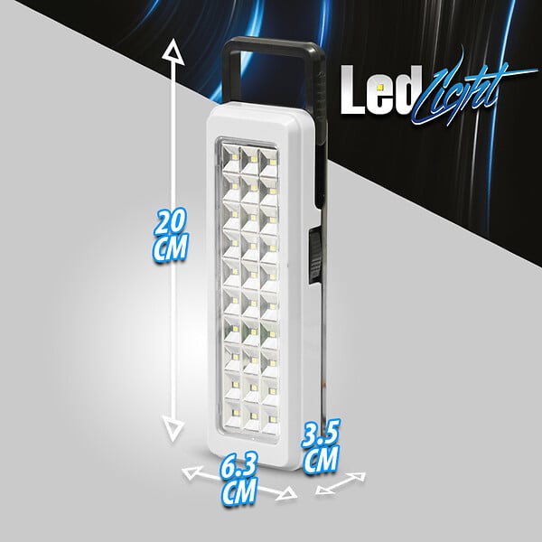 LED LIGHT - Lampe de secours 30 Leds - Anti blackout - large