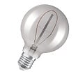OSRAM - Edition 1906 Globe 95mm LED clair filament courbe SMOKE 3,4W E27 chaud - vignette