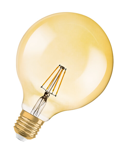 OSRAM - LED globe 125mm clair filament variable OR 6.5W E27 chaud - large