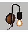 ATMOSPHERA - Applique murale en métal Noir H 25 cm - vignette