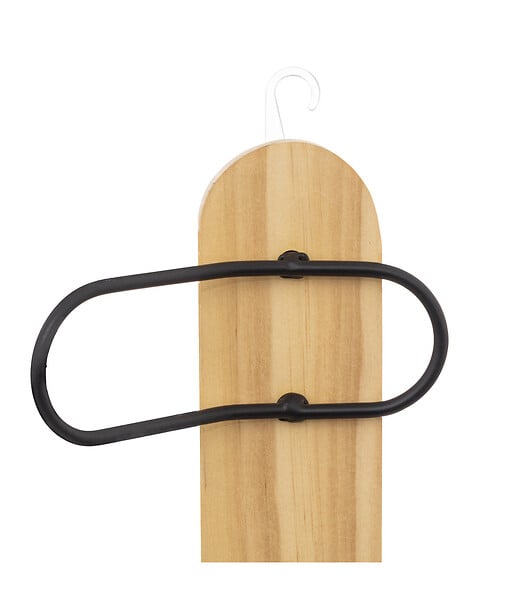 5 FIVE SIMPLY SMART - Patère 6 crochets en Bois et Métal L 77 cm - large