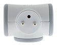 WATTANDCO - Triplite rotative Grise 3x16A - Watt and Co - vignette