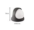 VOLTMAN - Applique murale extérieure IP65 (1200lm 3000K) - Gris - Voltman - vignette