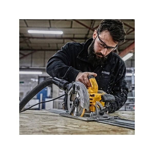 DEWALT - Scie circulaire Ø190mm 1600W DEWALT DWE576K-QS avec coffret - large