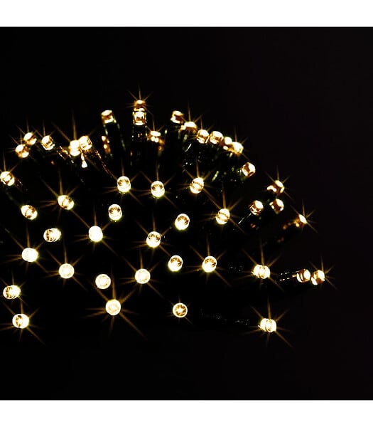 FEERIC LIGHTS & CHRISTMAS - Guirlande lumineuse Extérieur programmable 14  mètres 192 LED Blanc Chaud - large