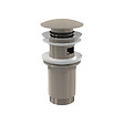 ALCA - Alca Bonde pour lavabo clic-clac 5/4 " Avec trop-plein, Nickel (A392-N-P) - vignette