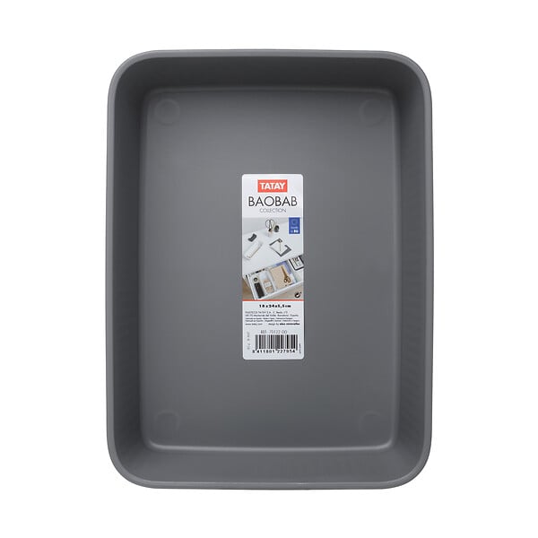 TATAY - Organiseur TATAY a5 baobab gris anthracite - large