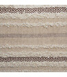 ATMOSPHERA - Coussin déhoussable Brillant avec Pompons 59 x 59 cm - vignette