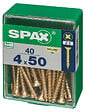 SPAXFRANCE - SPAX TF PZ 4x50 YELLOX 40 PC - vignette
