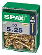 SPAXFRANCE - SPAX TF PZ 5x25 YELLOX 50 PC - vignette