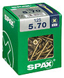 SPAXFRANCE - SPAX TF PZ 5x70 YELLOX 125 PC - vignette